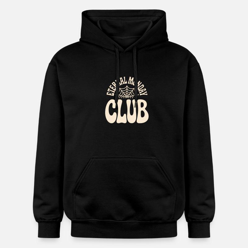 Club de la Lune Éternelle - Sweat à capuche Softstyle® Gildan Unisexe - noir