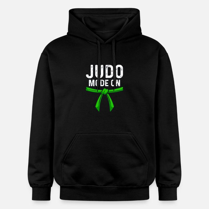 Mode Judo activé - Sweat à capuche Softstyle® Gildan Unisexe - noir