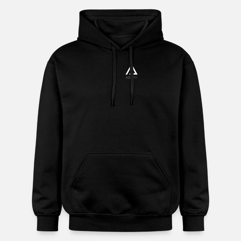 AzertyProject - Sweat à capuche Softstyle® Gildan Unisexe - noir
