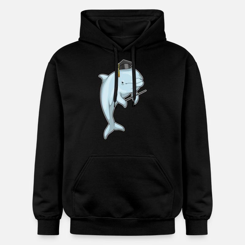 Cylindre du professeur Delfin - Sweat à capuche Softstyle® Gildan Unisexe - noir