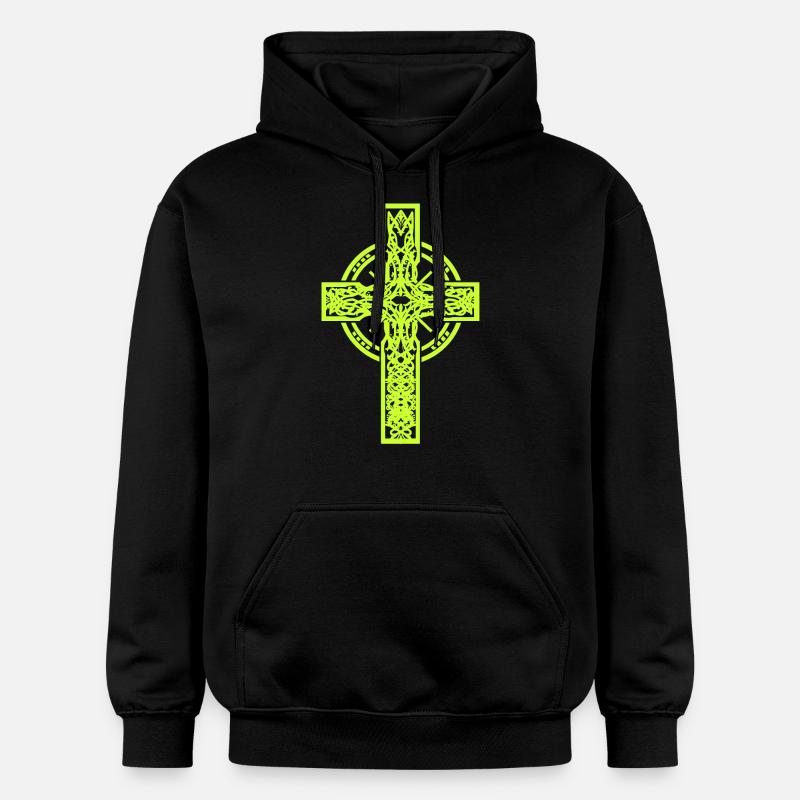 Croix Croix Crucifix Halloween - Sweat à capuche Softstyle® Gildan Unisexe - noir