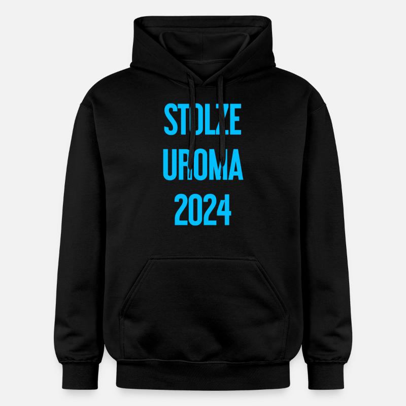 Fière arrière-grand-mère 2024 - Sweat à capuche Softstyle® Gildan Unisexe - noir