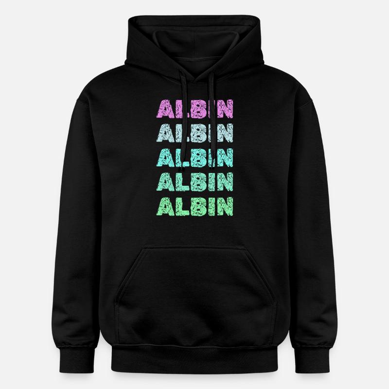 Albin Albin - Sweat à capuche Softstyle® Gildan Unisexe - noir