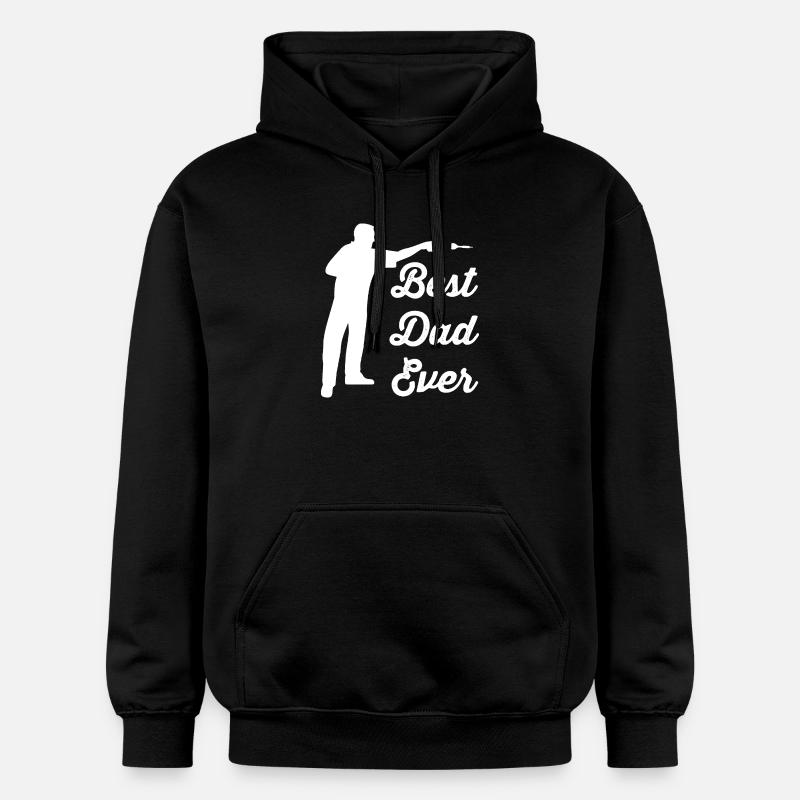 Pfeil - Gildan Unisex Softstyle® Midweight Hoodie - Schwarz