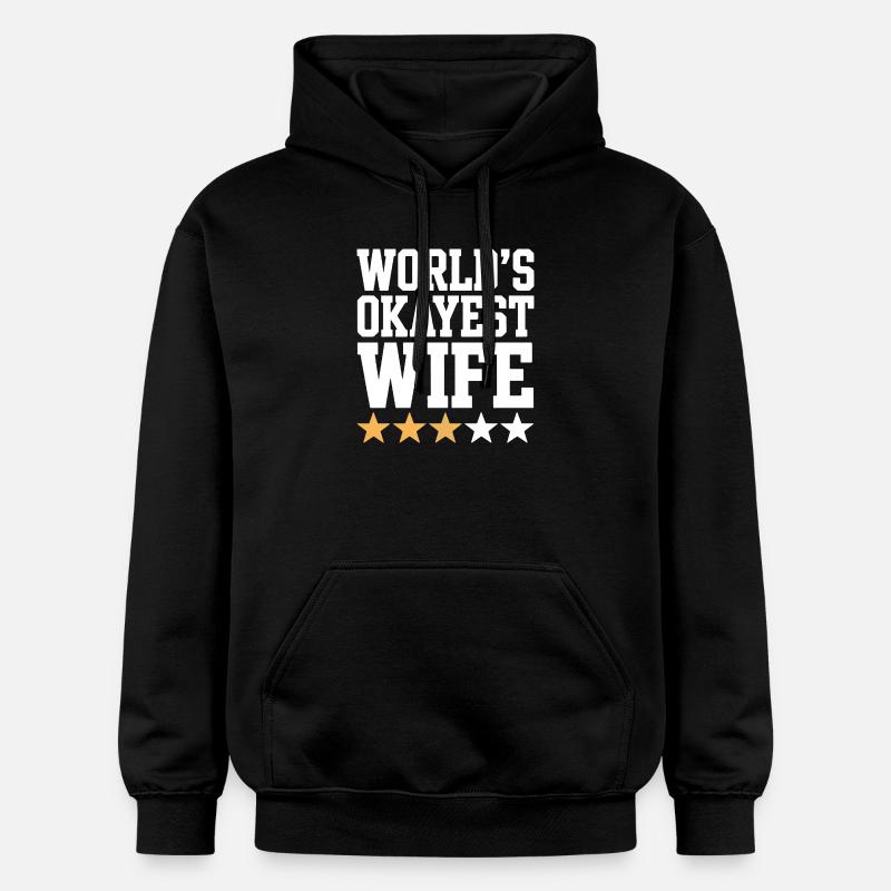 Die beste Ehefrau der Welt Tee - Gildan Unisex Softstyle® Midweight Hoodie - Schwarz