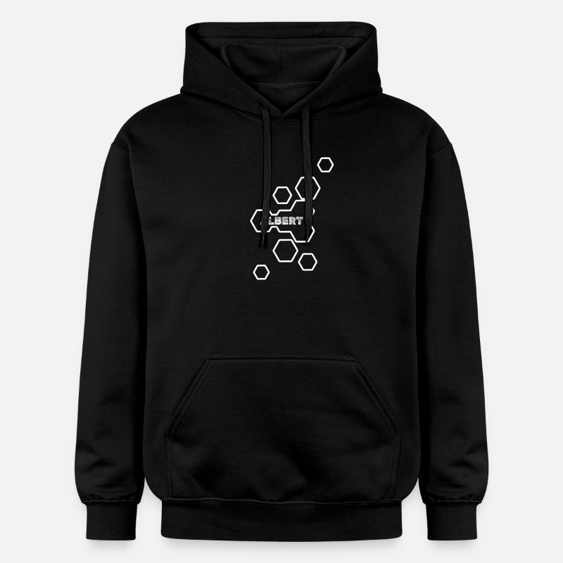 Cadeau pour Albert - Sweat à capuche Softstyle® Gildan Unisexe - noir