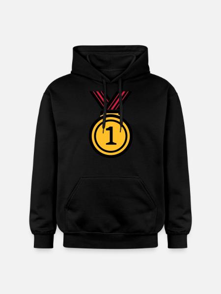 Siegermedallie - Sweat à capuche Softstyle® Gildan Unisexe - noir