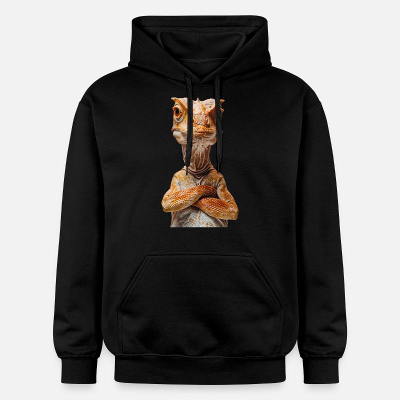 Dinosaure - Sweat à capuche Softstyle® Gildan Unisexe - noir