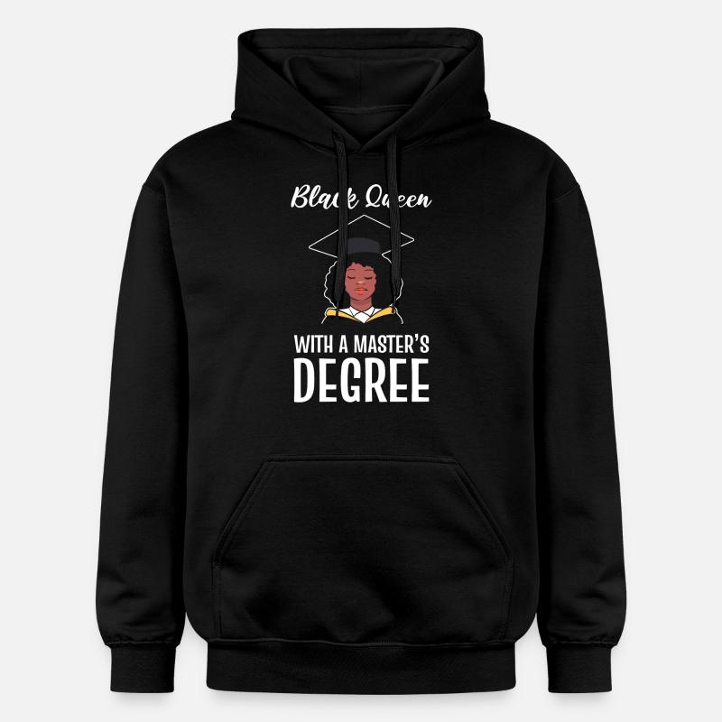 Master Studium Abschlussfeier - Gildan Unisex Softstyle® Midweight Hoodie - Schwarz
