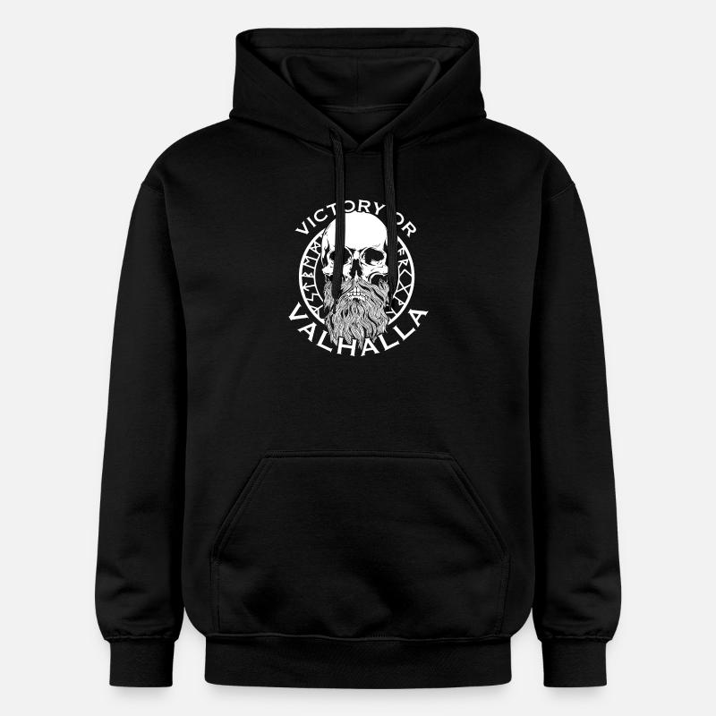 Victoria ou Valhalla - Sweat à capuche Softstyle® Gildan Unisexe - noir