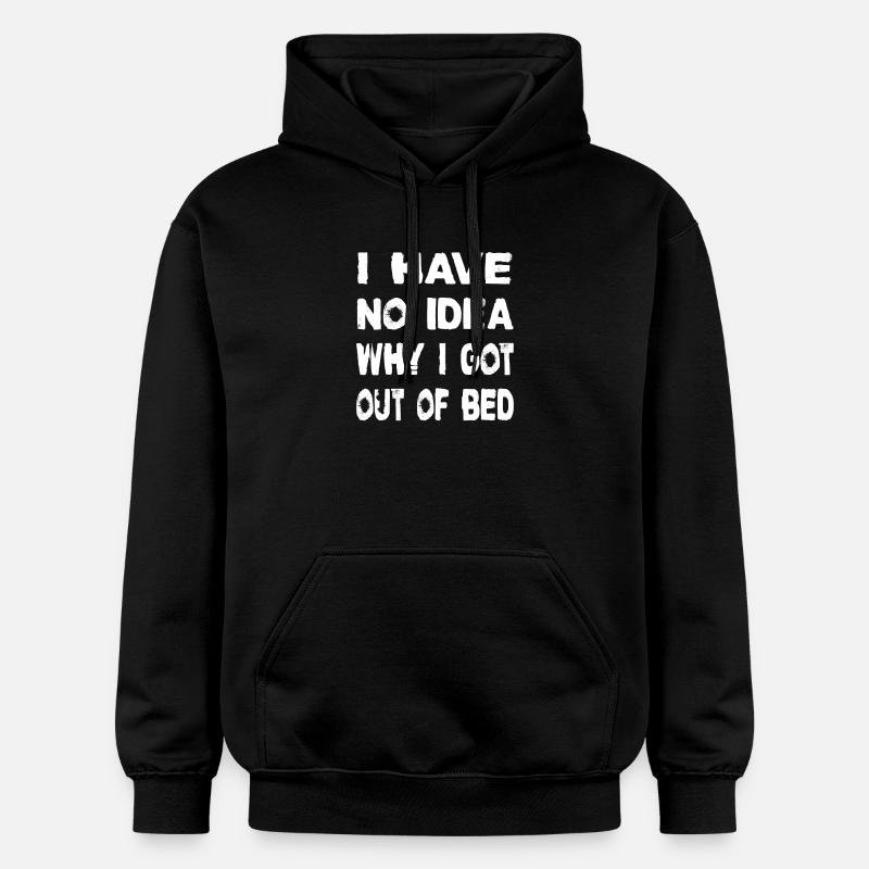 Aucune idée - Sweat à capuche Softstyle® Gildan Unisexe - noir