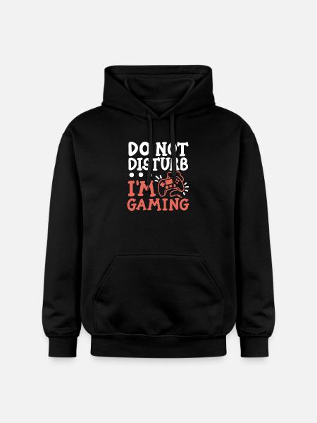 Gaming Gamer - Gildan Unisex Softstyle® Midweight Hoodie - Schwarz