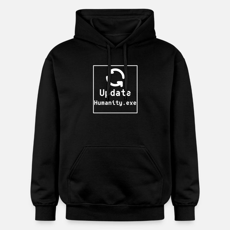 update humanity - Sweat à capuche Softstyle® Gildan Unisexe - noir