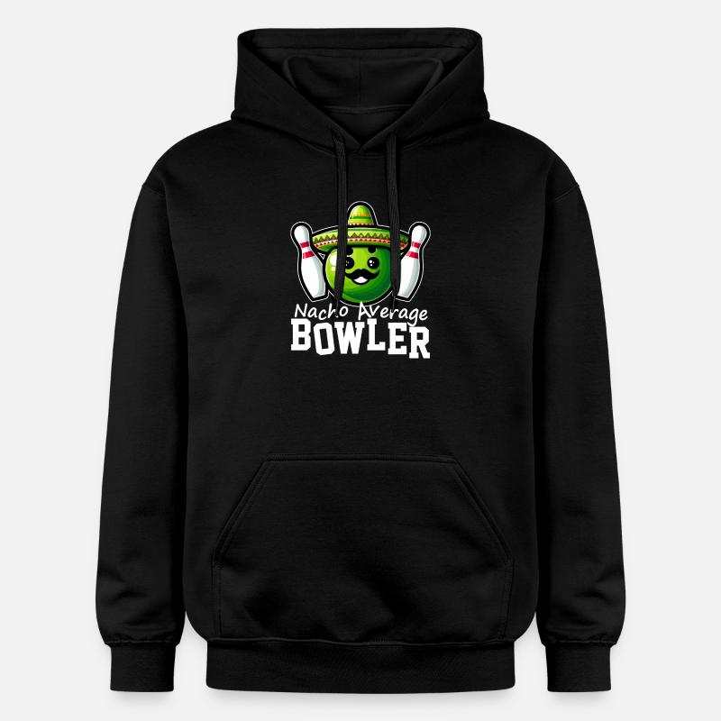 Nacho Average Bowler - Sweat à capuche Softstyle® Gildan Unisexe - noir