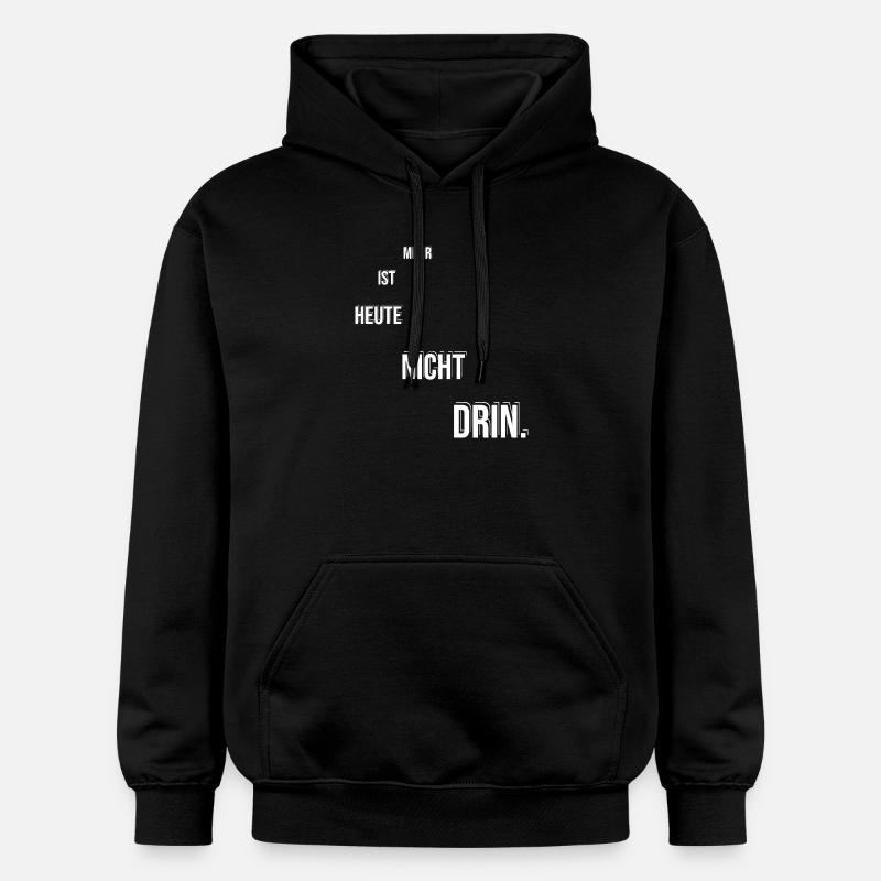 Plus aujourd’hui n’est pas possible - Sweat à capuche Softstyle® Gildan Unisexe - noir