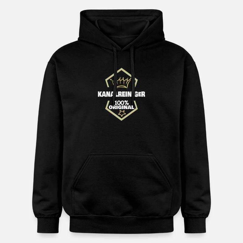 Nettoyage d’égouts de travail - Sweat à capuche Softstyle® Gildan Unisexe - noir