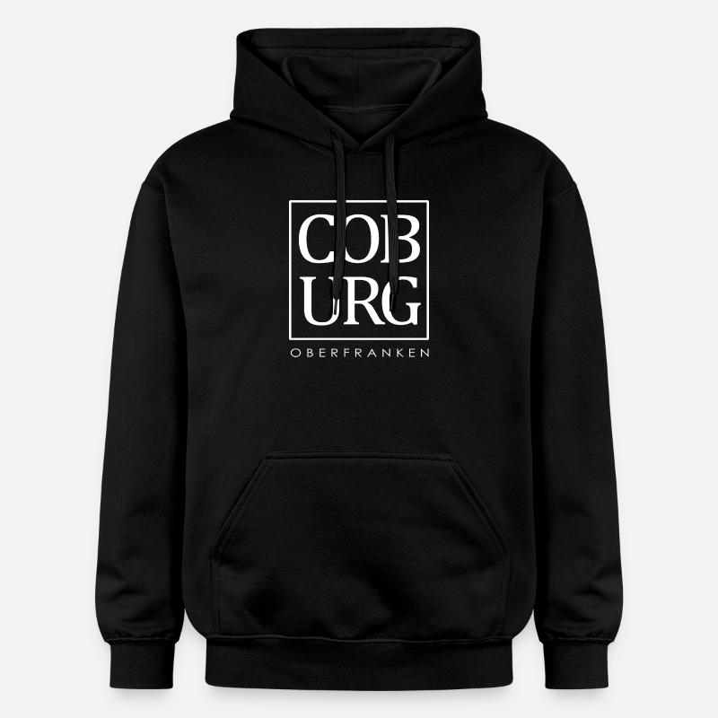 Coburg - Sweat à capuche Softstyle® Gildan Unisexe - noir