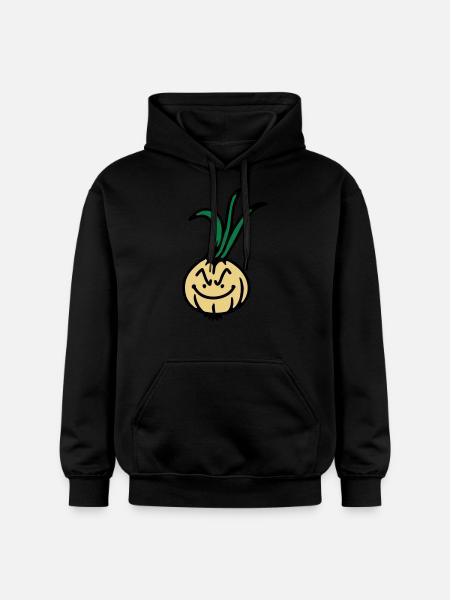 Evil onion 3 - Gildan Unisex Softstyle® Midweight Hoodie - black