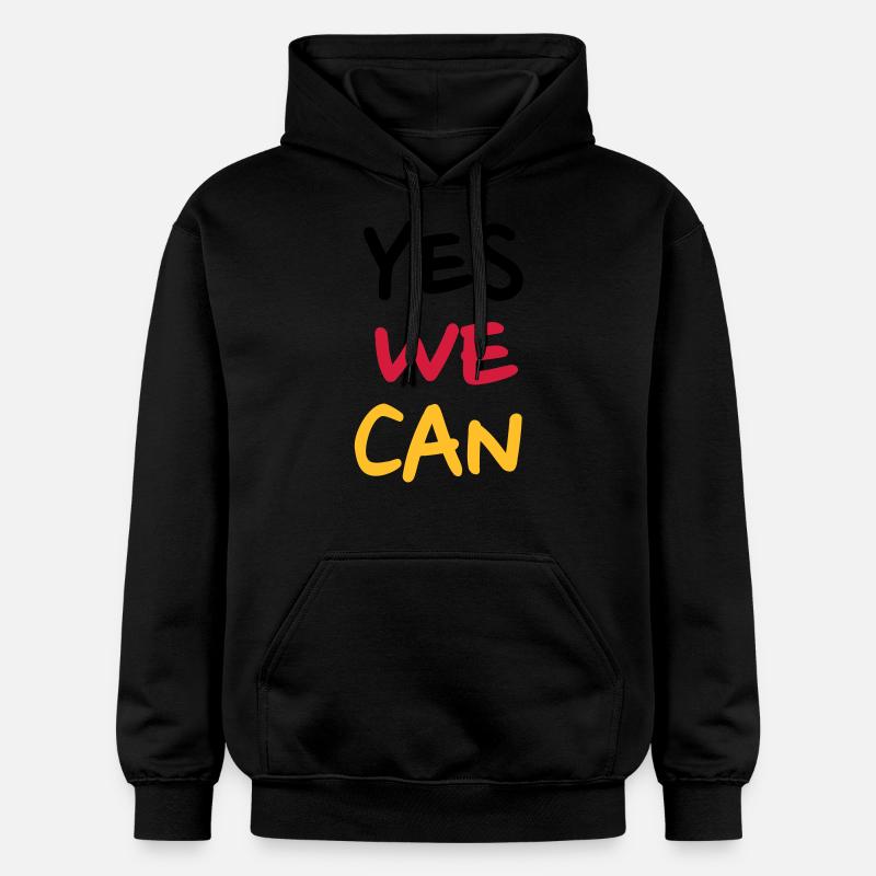 Yes we can - Sweat à capuche Softstyle® Gildan Unisexe - noir