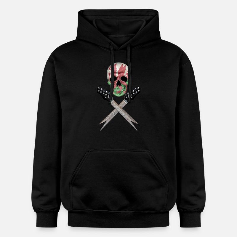 Pays de Galles Roches 001 - Sweat à capuche Softstyle® Gildan Unisexe - noir