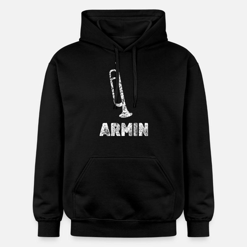 Cadeau pour Armin - Sweat à capuche Softstyle® Gildan Unisexe - noir