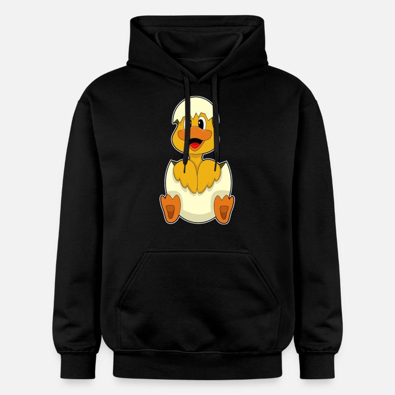 Oeuf de canard - Sweat à capuche Softstyle® Gildan Unisexe - noir