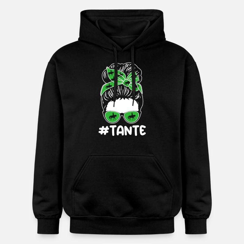 Monter à cheval - Sweat à capuche Softstyle® Gildan Unisexe - noir