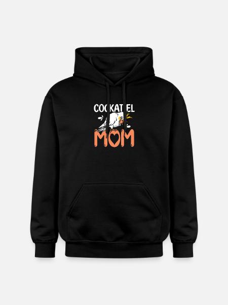 Maman calopsitte - Sweat à capuche Softstyle® Gildan Unisexe - noir