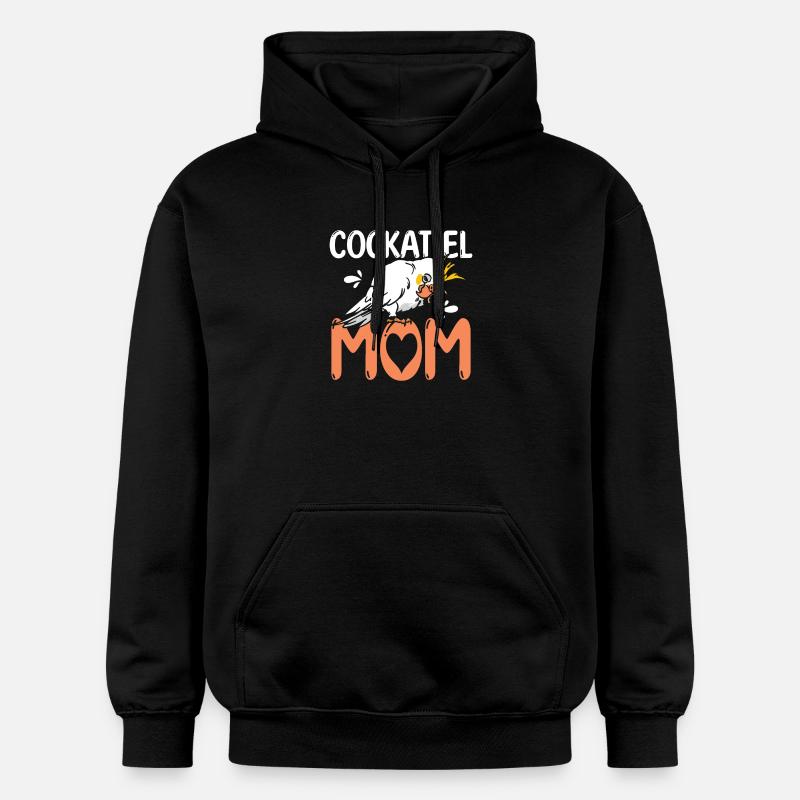 Maman calopsitte - Sweat à capuche Softstyle® Gildan Unisexe - noir