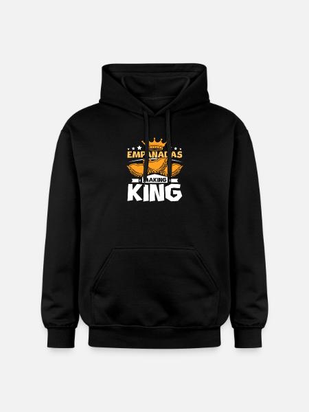 Empanadas making king - Gildan Unisex Softstyle® Midweight Hoodie - black