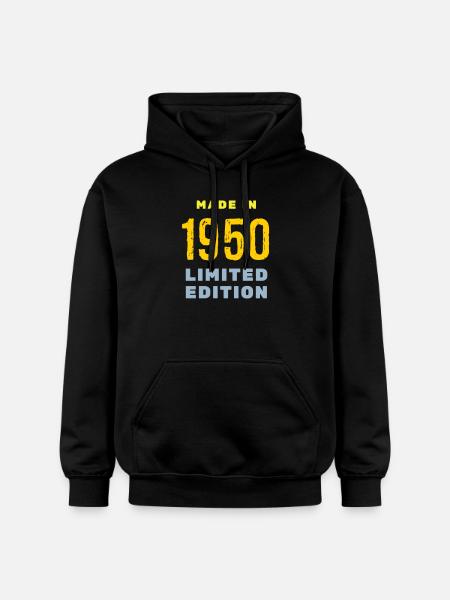 1950 - Gildan Unisex Softstyle® Midweight Hoodie - black