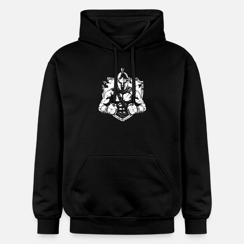 Boxe Spartan MMA - Sweat à capuche Softstyle® Gildan Unisexe - noir