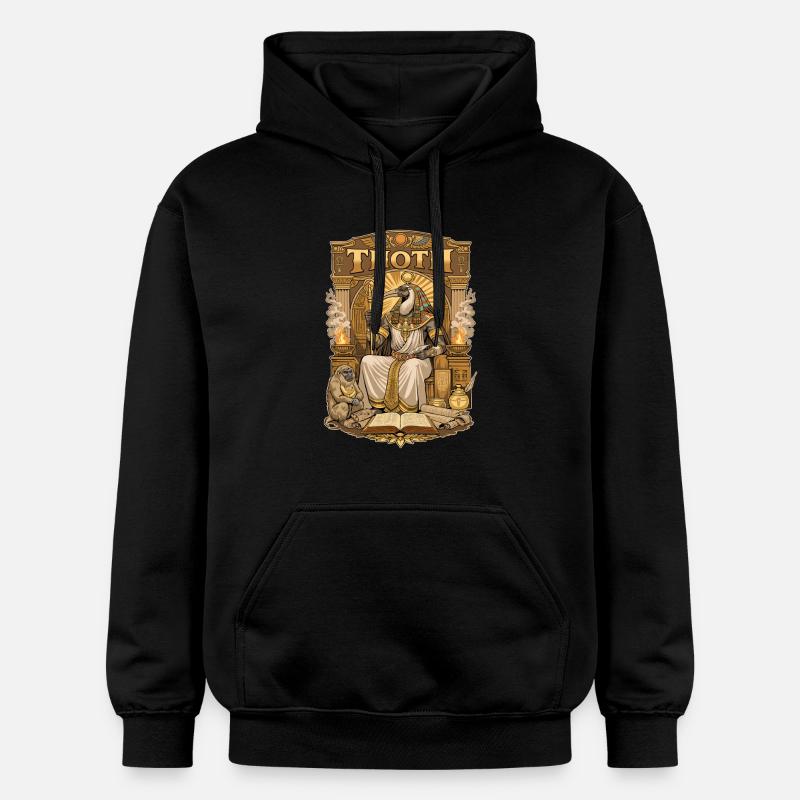 Trône de THOTH - Sweat à capuche Softstyle® Gildan Unisexe - noir