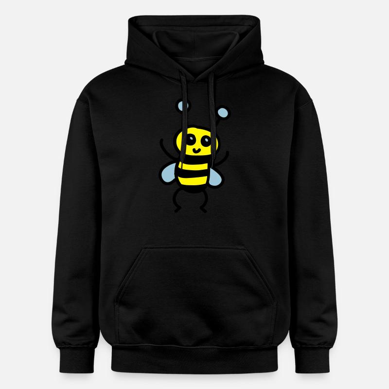 Niedliche Biene 3 - Gildan Unisex Softstyle® Midweight Hoodie - Schwarz