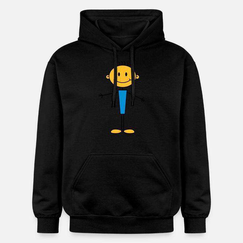 boy - Sweat à capuche Softstyle® Gildan Unisexe - noir