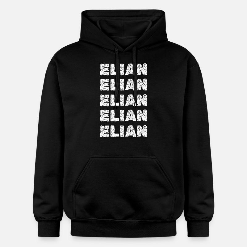 Elian - Sweat à capuche Softstyle® Gildan Unisexe - noir