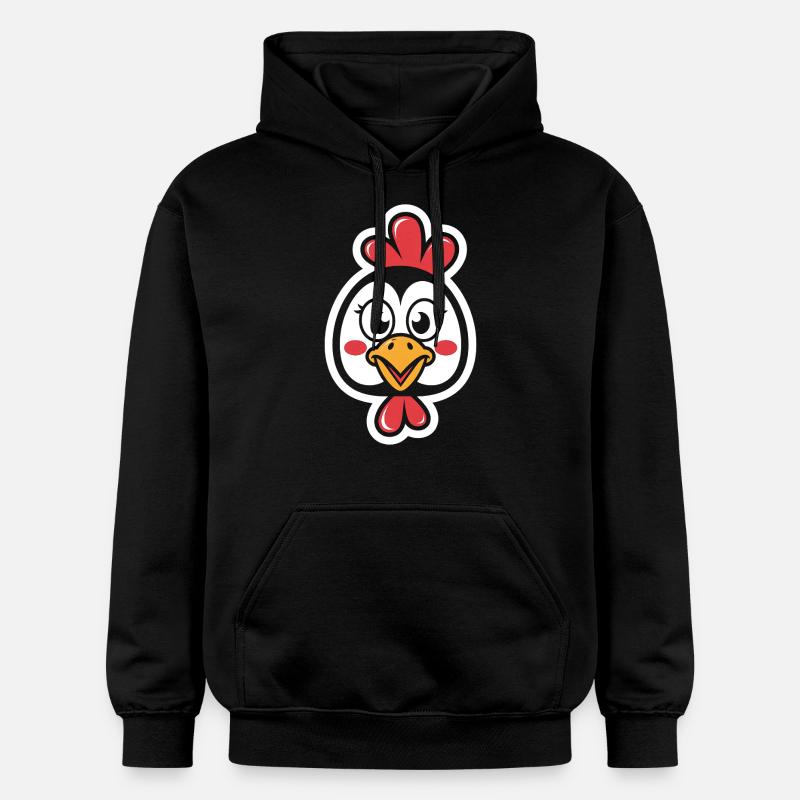 dinde - Sweat à capuche Softstyle® Gildan Unisexe - noir