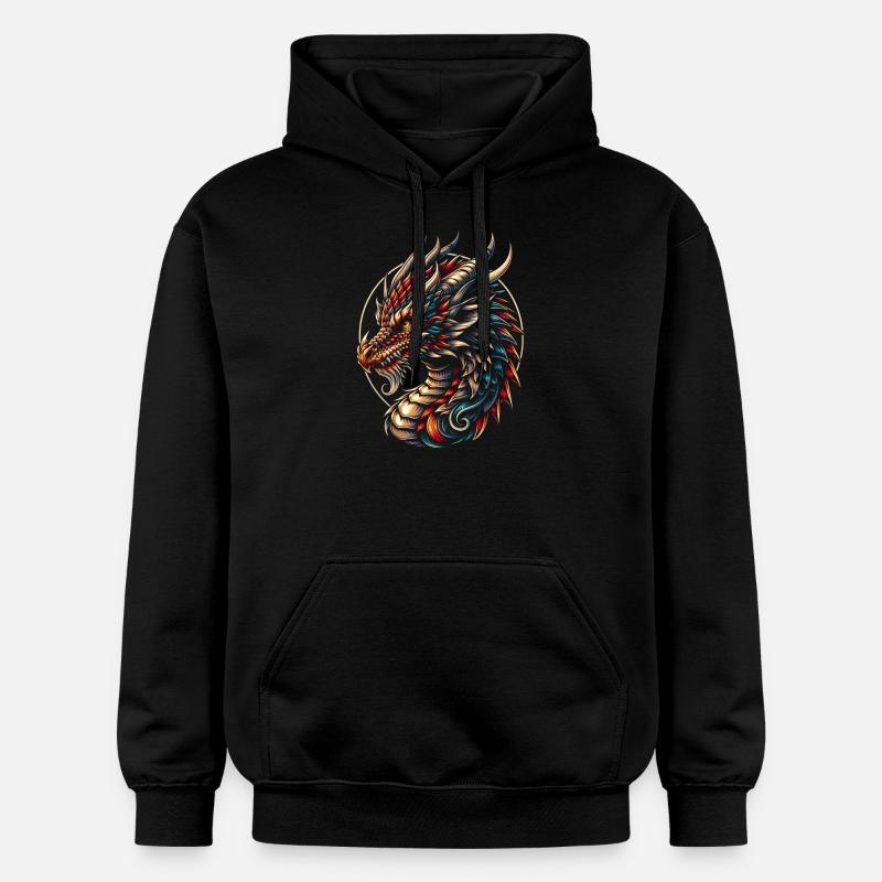 Murmure ardent - Sweat à capuche Softstyle® Gildan Unisexe - noir
