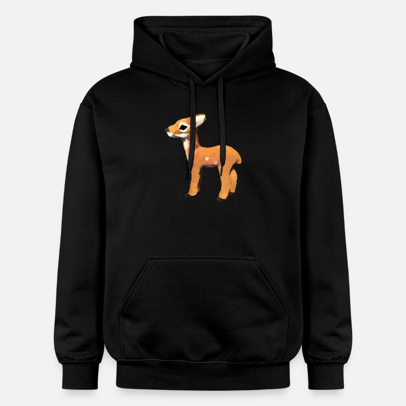 Conception fauve - Sweat à capuche Softstyle® Gildan Unisexe - noir