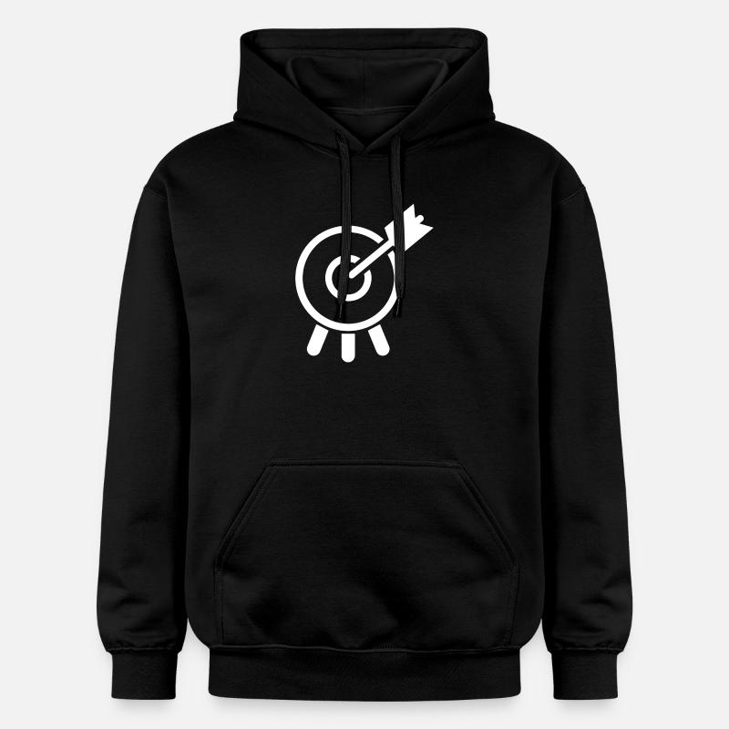 Tir à l’arc - Sweat à capuche Softstyle® Gildan Unisexe - noir