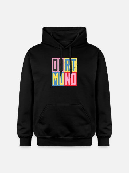 Dortmunder Städte Design - Gildan Unisex Softstyle® Midweight Hoodie - Schwarz