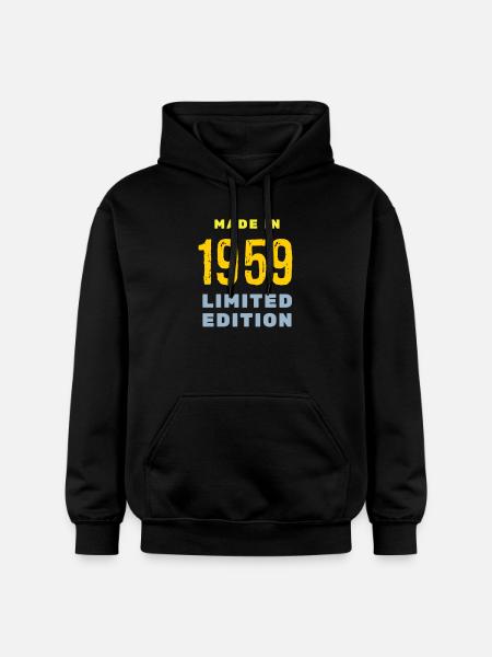1959 - Gildan Unisex Softstyle® Midweight Hoodie - black