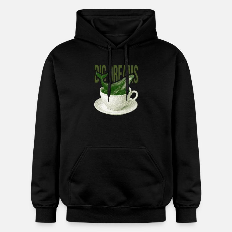 Coupe Dreams Tide - Sweat à capuche Softstyle® Gildan Unisexe - noir