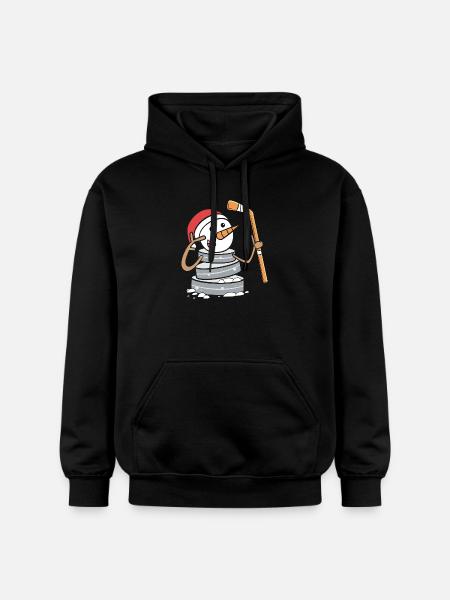 Para Handicap Eishockey - Gildan Unisex Softstyle® Midweight Hoodie - black