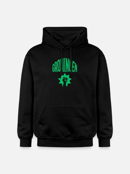 Groningen - Gildan Unisex Softstyle® Midweight Hoodie - black