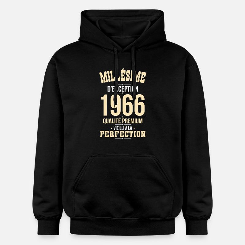 1966 – Millésime d’exception – Qualité premium - Sweat à capuche Softstyle® Gildan Unisexe - noir