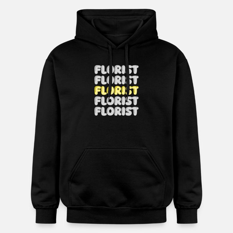 Profession : Fleuriste - Sweat à capuche Softstyle® Gildan Unisexe - noir