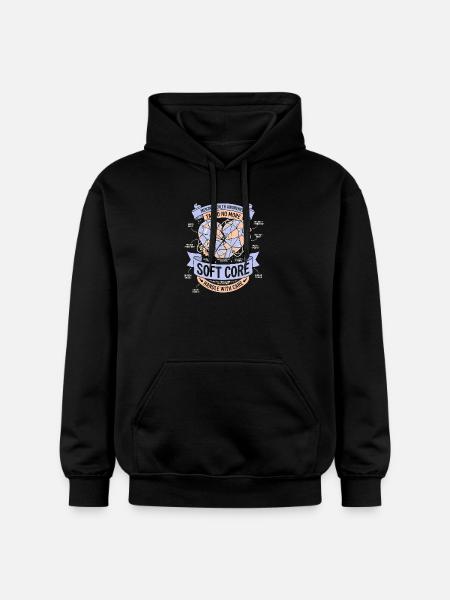 Handle with care - Gildan Unisex Softstyle® Midweight Hoodie - black