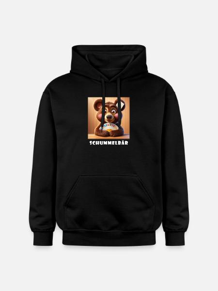 Schummelbär - Gildan Unisex Softstyle® Midweight Hoodie - Schwarz