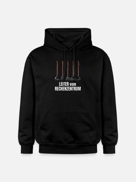 Leiter Vom Rechenzentrum Gartenarbeit Gärtner - Gildan Unisex Softstyle® Midweight Hoodie - Schwarz